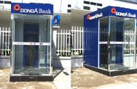 Công trình: Lắp 1 booth ATM DongA Bank - Chi nhánh Cà Mau
