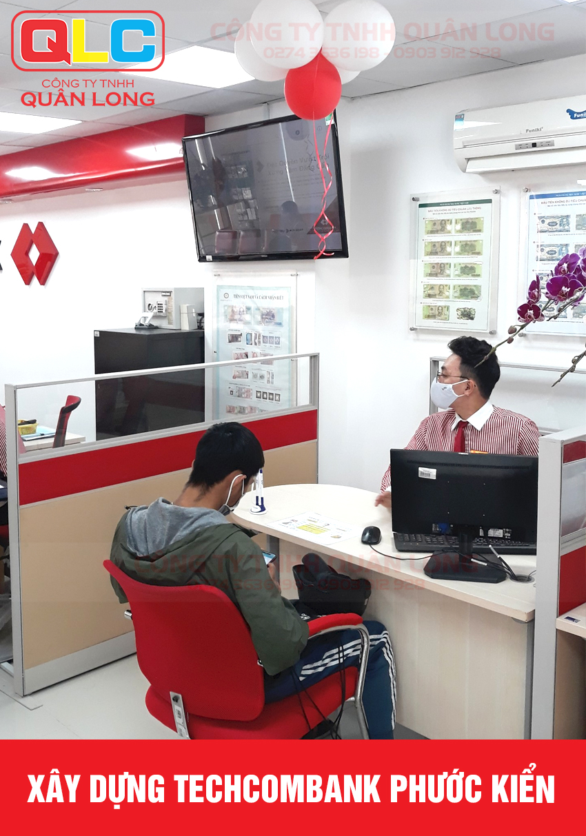 Xây dựng techcombank Phước Kiển
